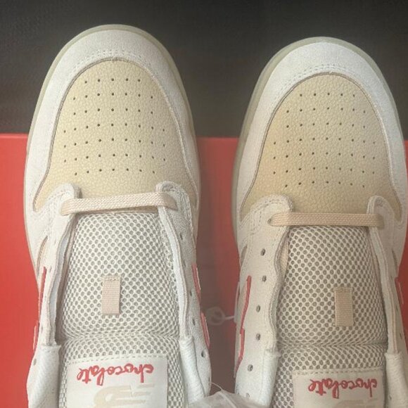 Men's New Balance Numeric 480 x Chocolate White/Red Sneakers Size 14 NEW in Box - Picture 6 of 14